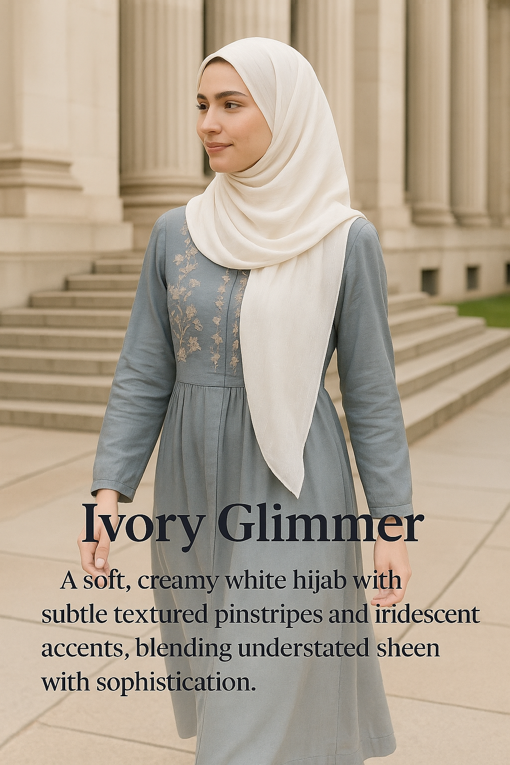 The Sajdah Silken Stripes Collection - Where Elegance Flows in Every Fold