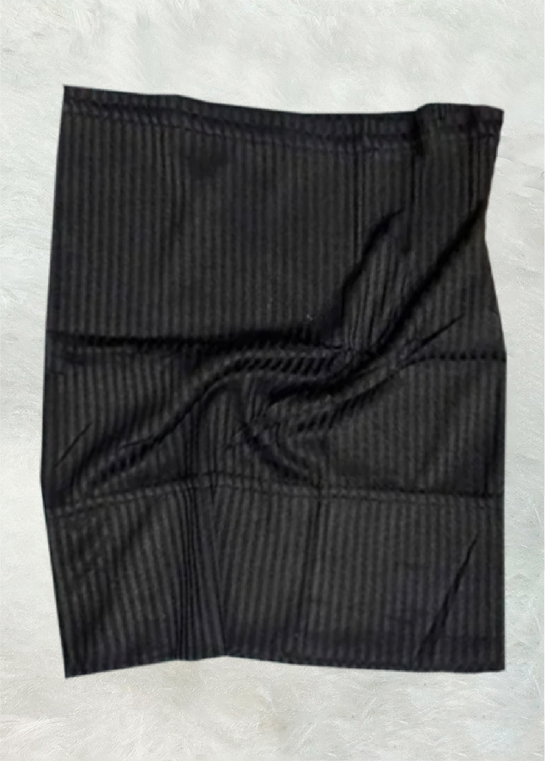 Midnight Ribbed Jersey Hijab Cap – Effortless Style & Comfort