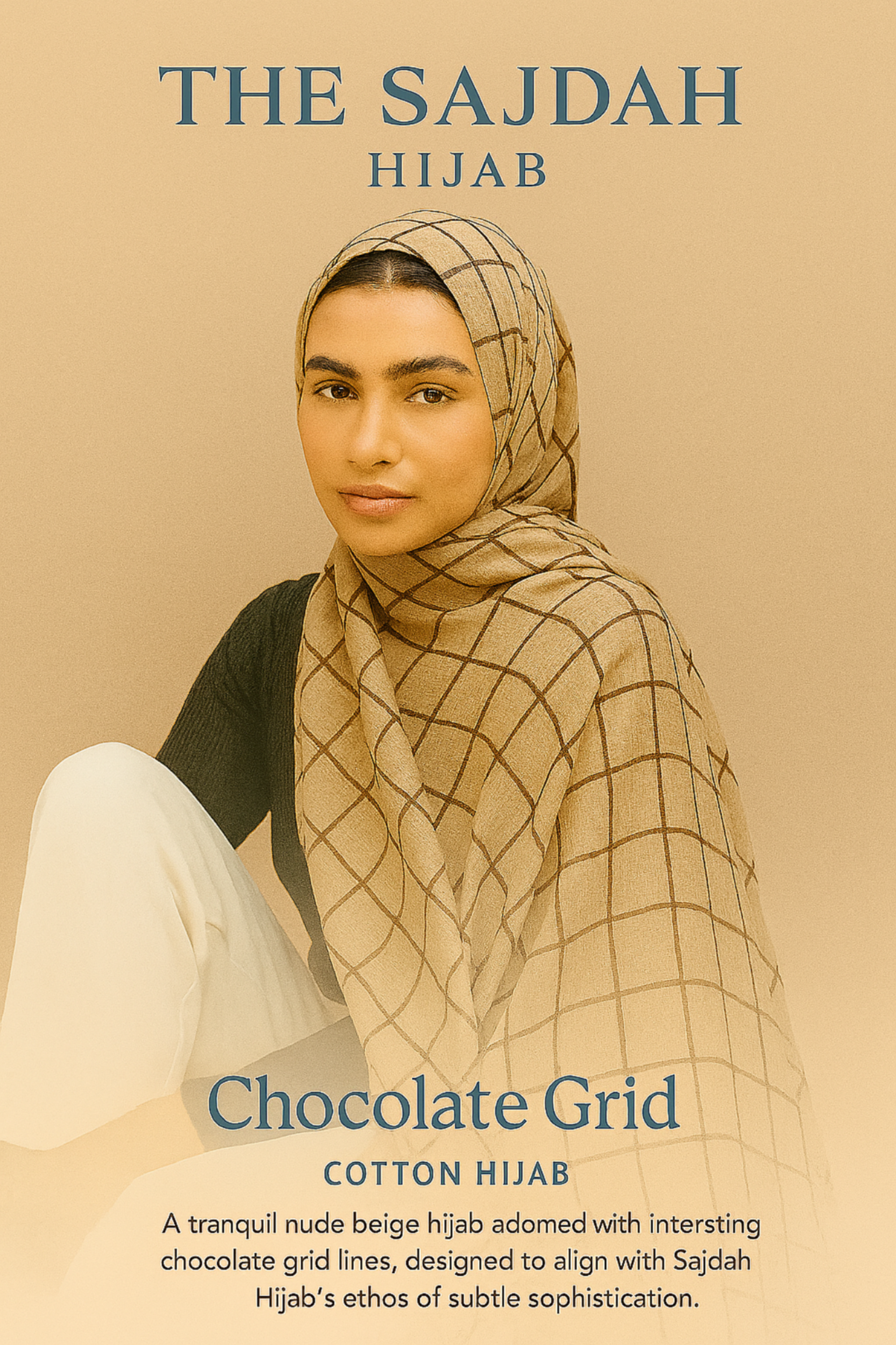 MATTE HIJAB- Cotton Blend Scarf