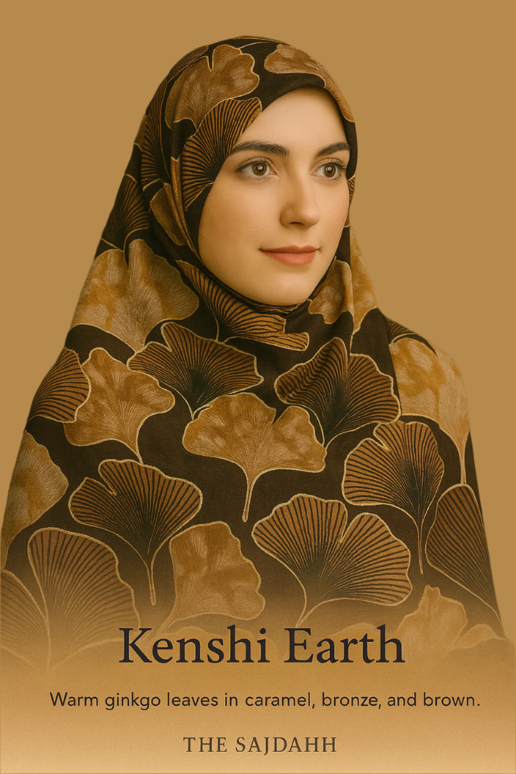 Ginkgo Luxe Collection– Elevated nature prints in collectible hues.