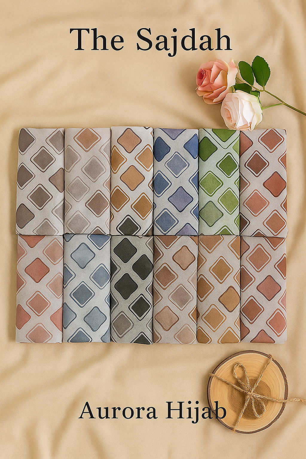 Aurora Hijab -Stylish Cotton Blend Scarf – Perfect for Every Season