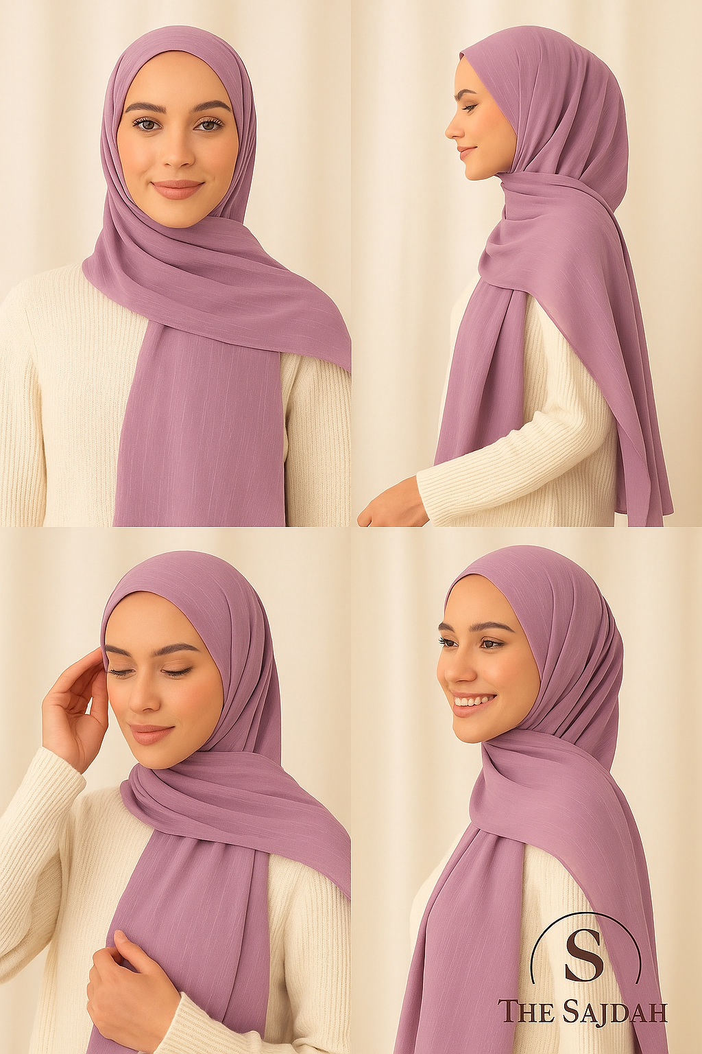 The Sajdah Silken Stripes Collection - Where Elegance Flows in Every Fold