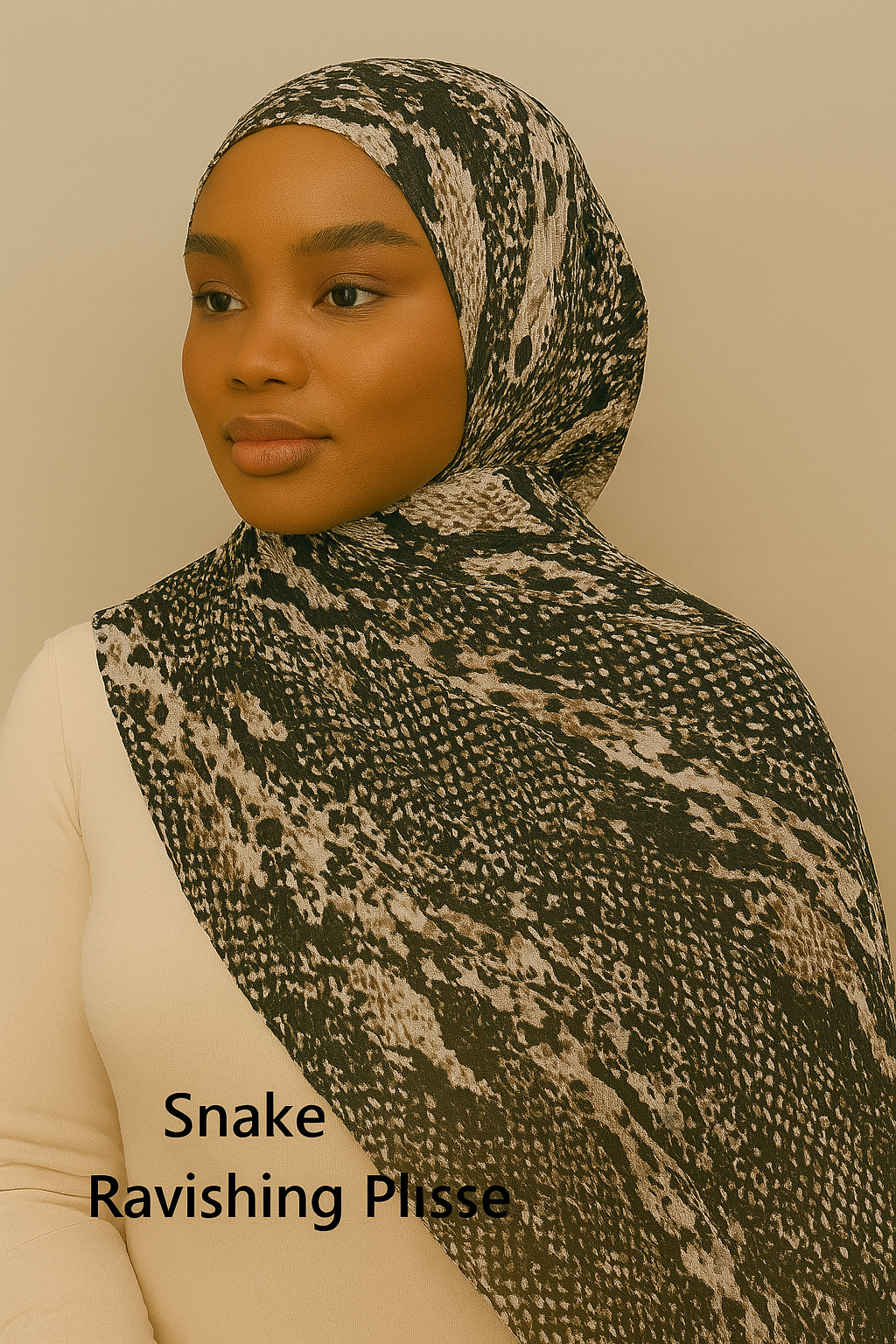 EXOTIC PATTERN- Stretchable Lycra Scarf – Soft, Stylish & Comfortable