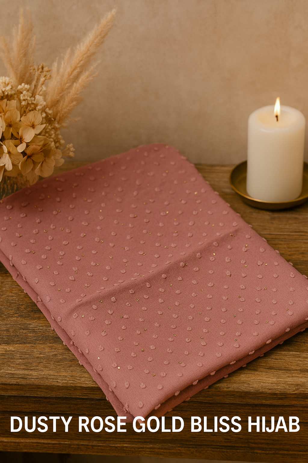 Swiss Dots Hijab Georgette Scarf – Lightweight & Graceful