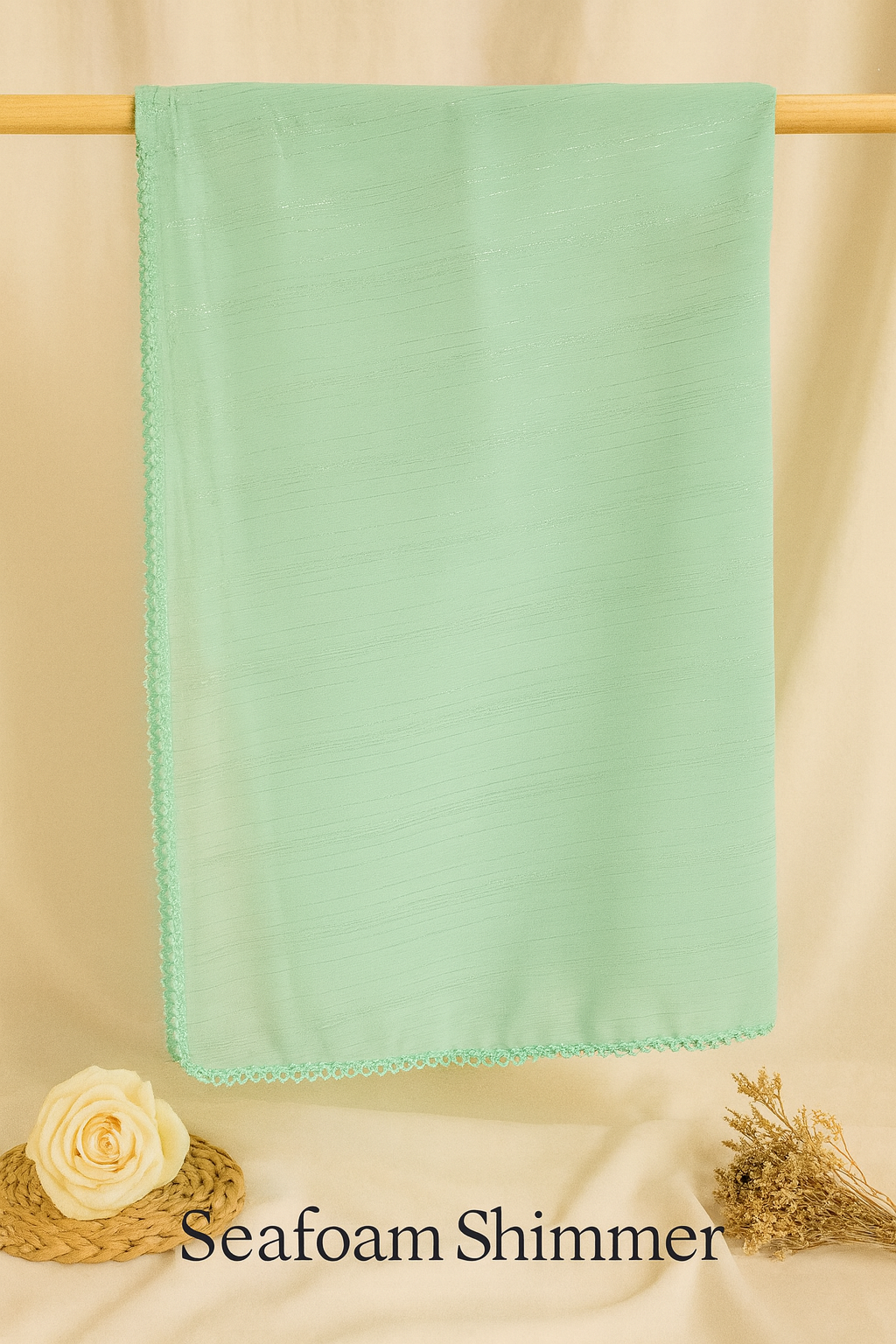 BMS-4861M Elegant Georgette Scarf – Lightweight & Graceful