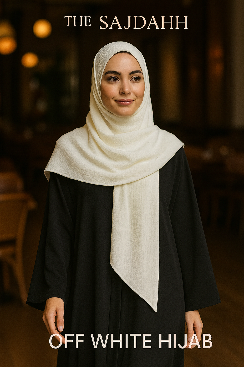 CRINKLE CHIFFON- Elegant Satin Scarf