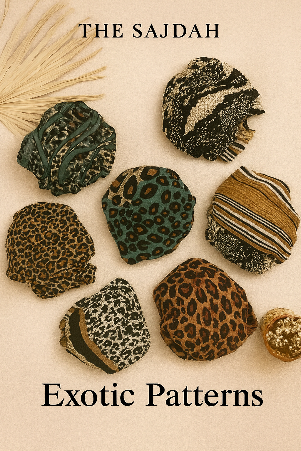 EXOTIC PATTERN- Stretchable Lycra Scarf – Soft, Stylish & Comfortable