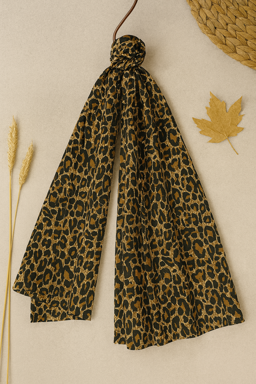 EXOTIC PATTERN- Stretchable Lycra Scarf – Soft, Stylish & Comfortable