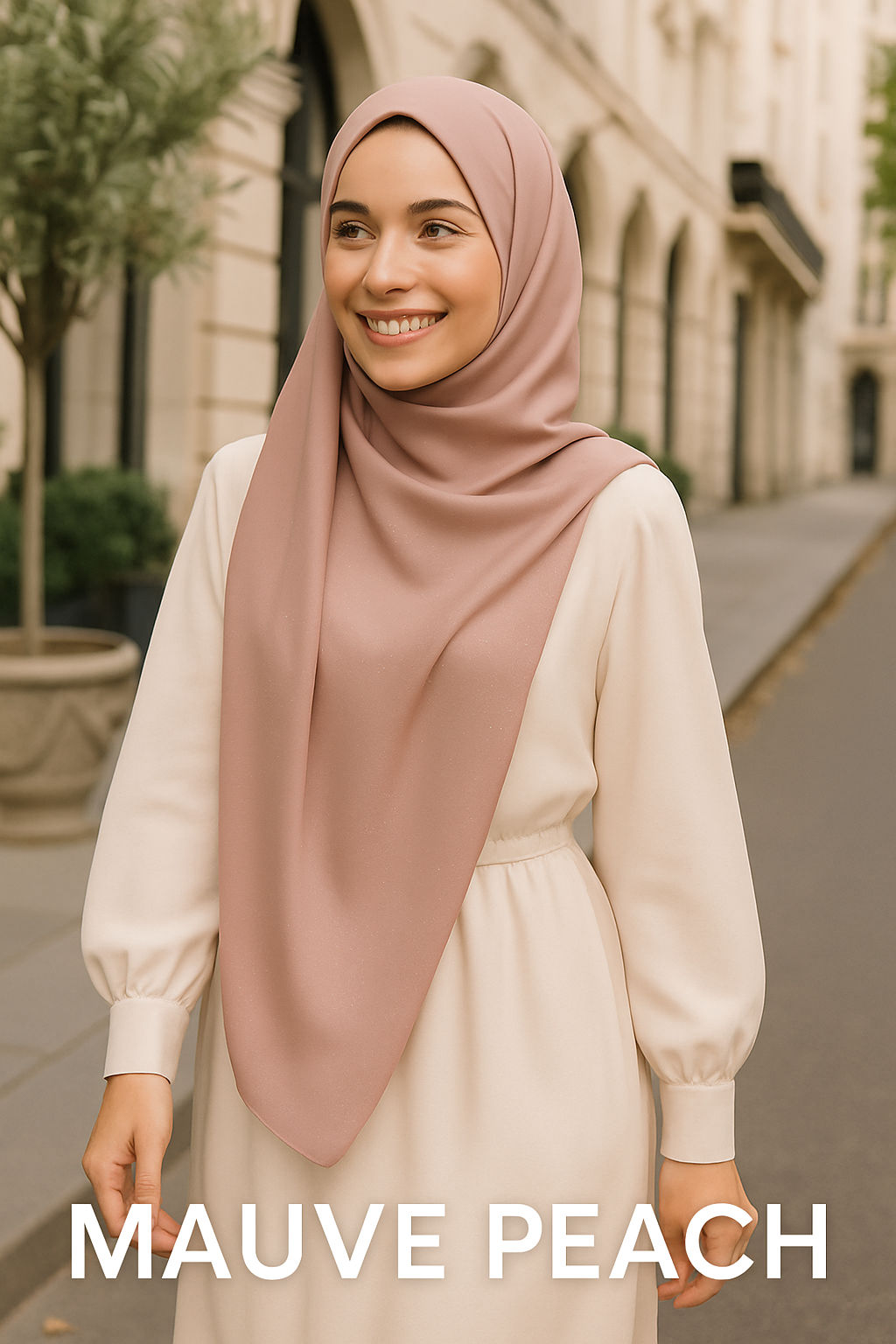 THE PREMIUM SHIMMER GLOW- Soft Mate Satin Scarf