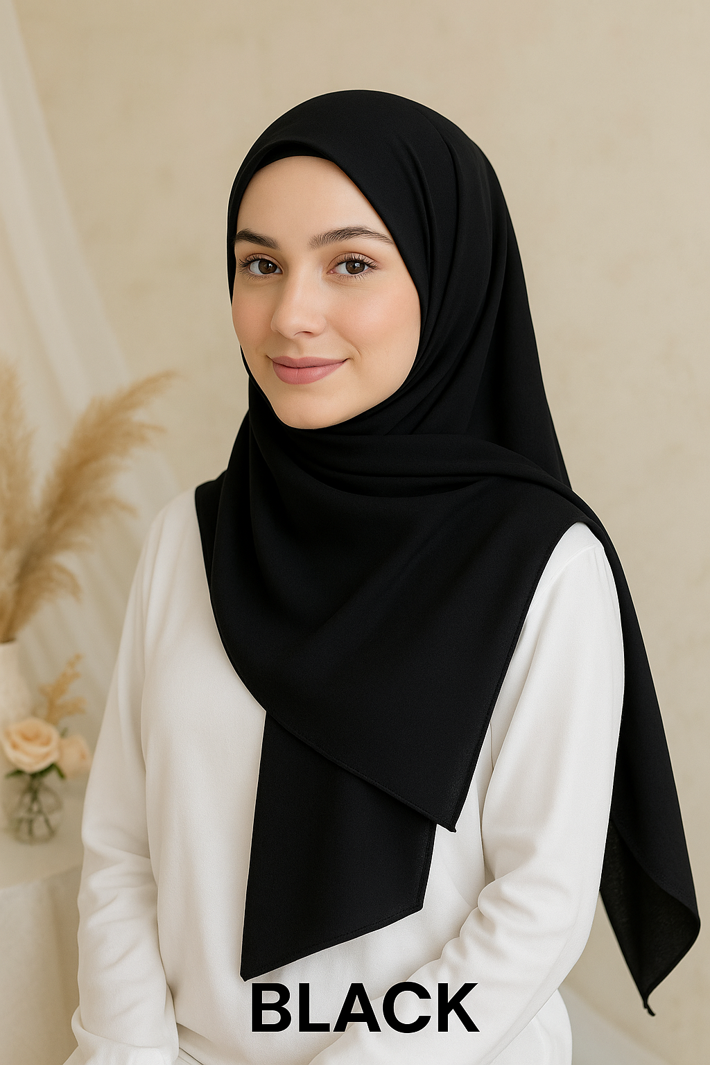 CLASSIC CHARM HIJAB– Lightweight & Stylish