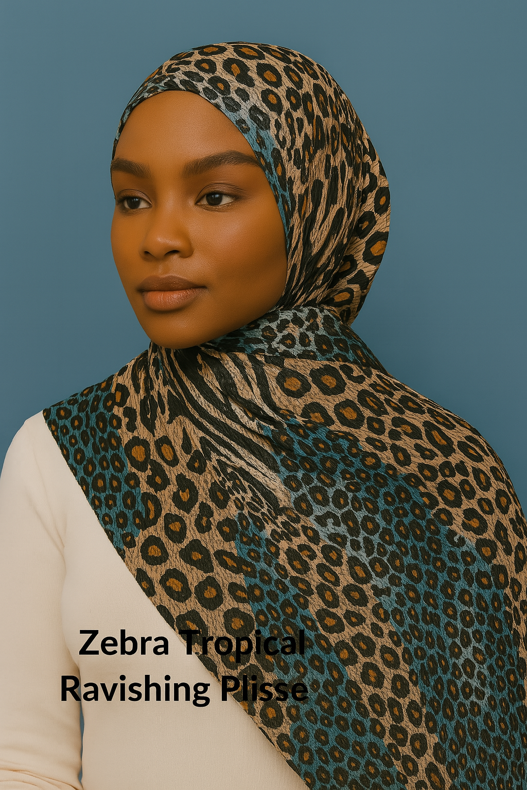 EXOTIC PATTERN- Stretchable Lycra Scarf – Soft, Stylish & Comfortable