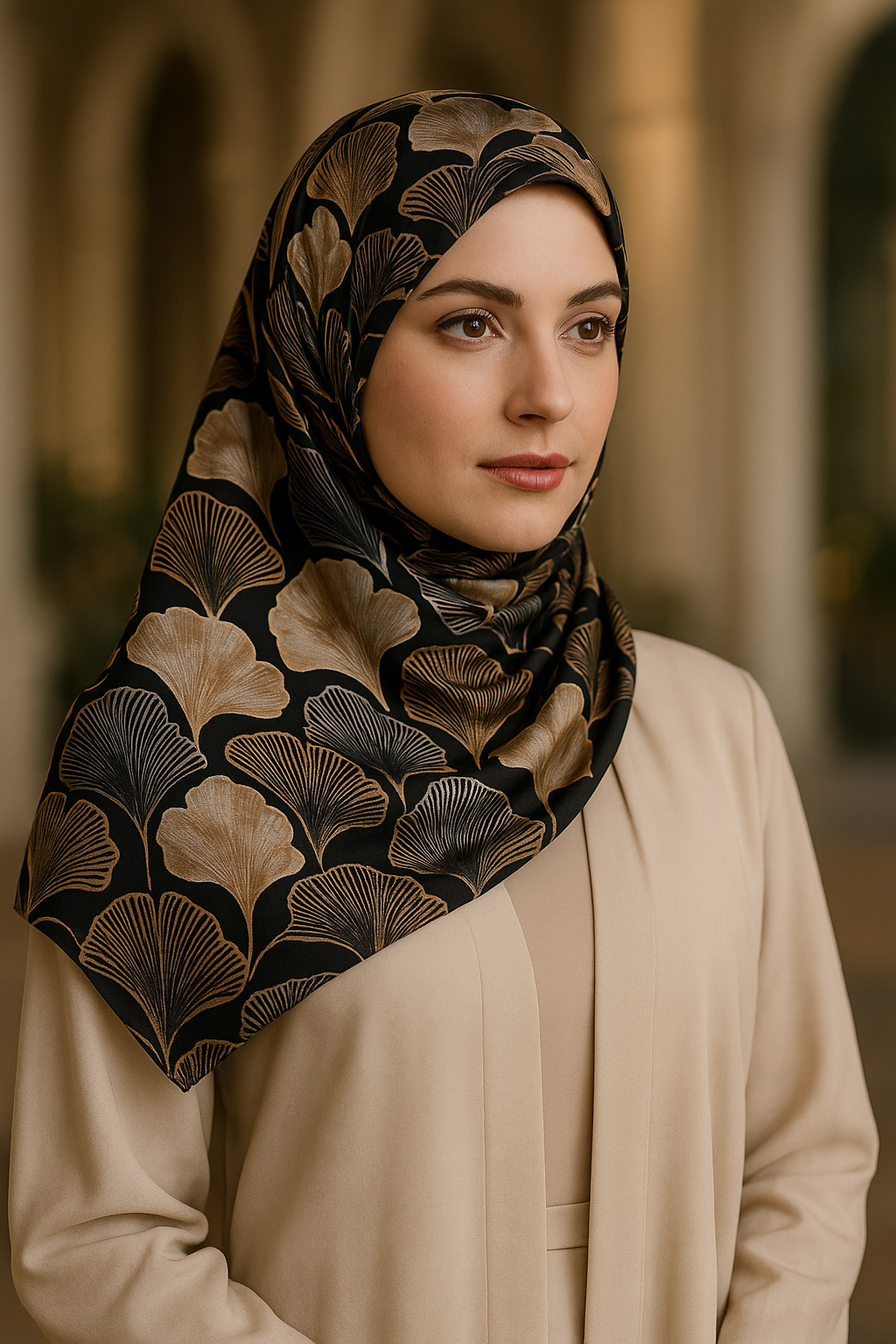 Ginkgo Luxe Collection– Elevated nature prints in collectible hues.