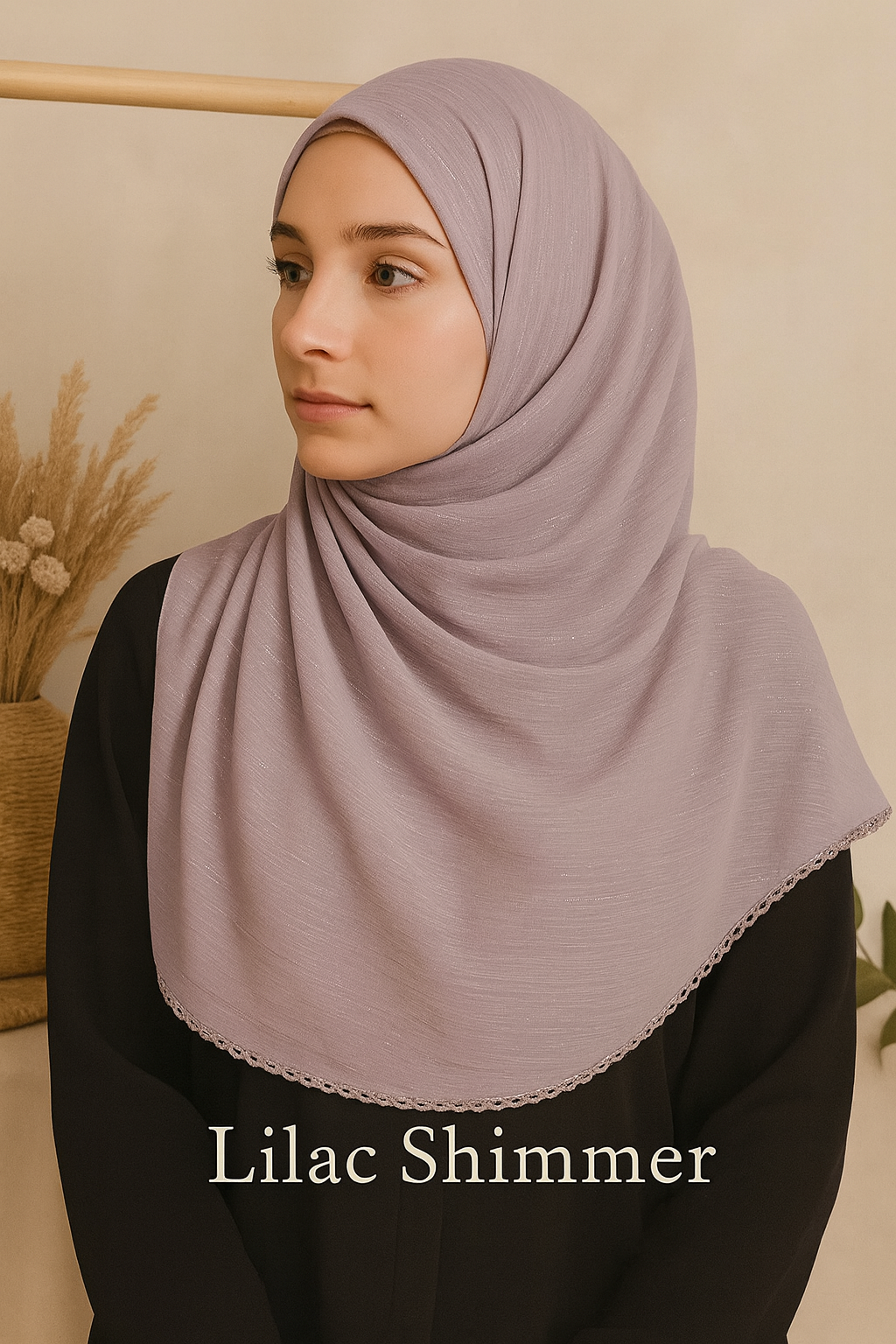 BMS-4861M Elegant Georgette Scarf – Lightweight & Graceful