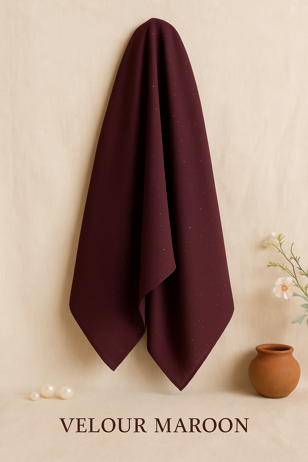 THE PREMIUM SHIMMER GLOW- Soft Mate Satin Scarf