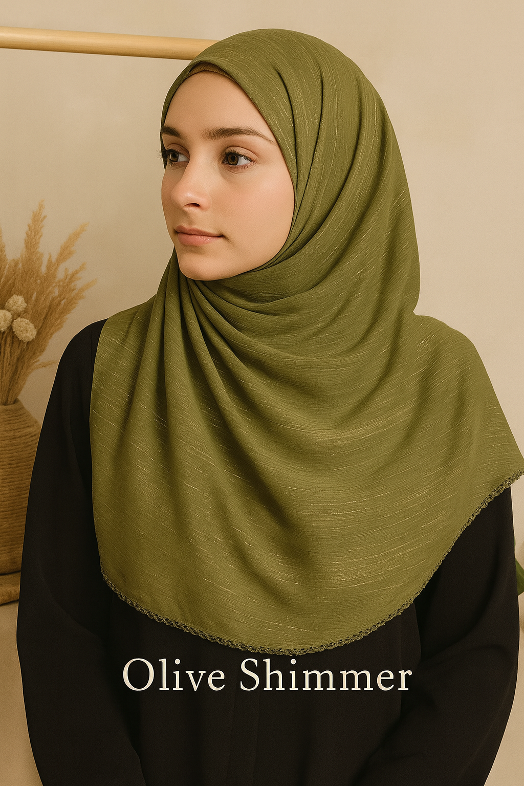 BMS-4861M Elegant Georgette Scarf – Lightweight & Graceful