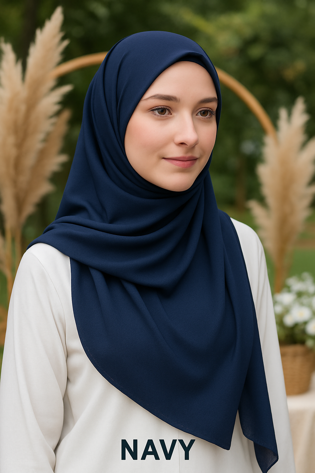 CLASSIC CHARM HIJAB– Lightweight & Stylish
