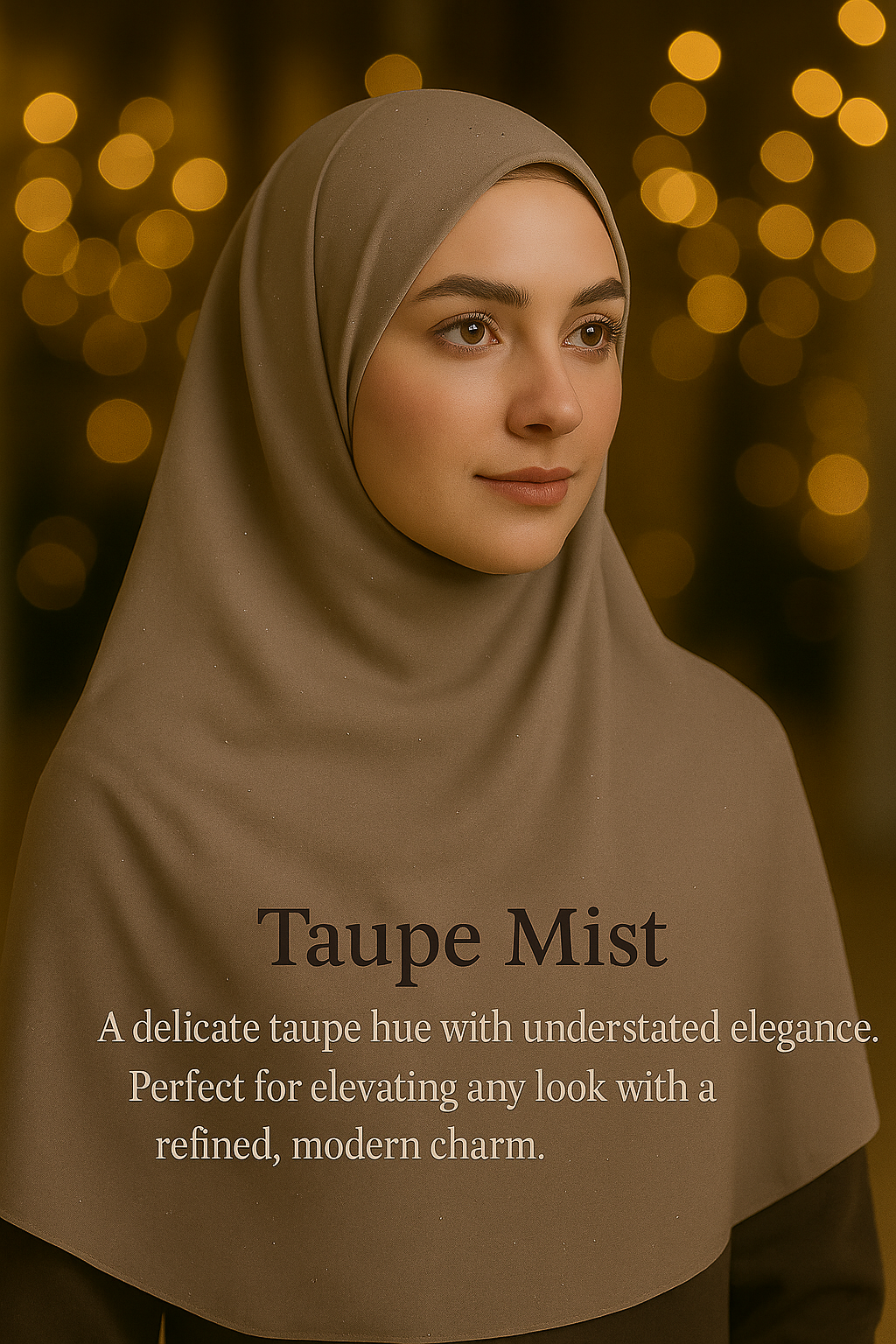 THE PREMIUM SHIMMER GLOW- Soft Mate Satin Scarf