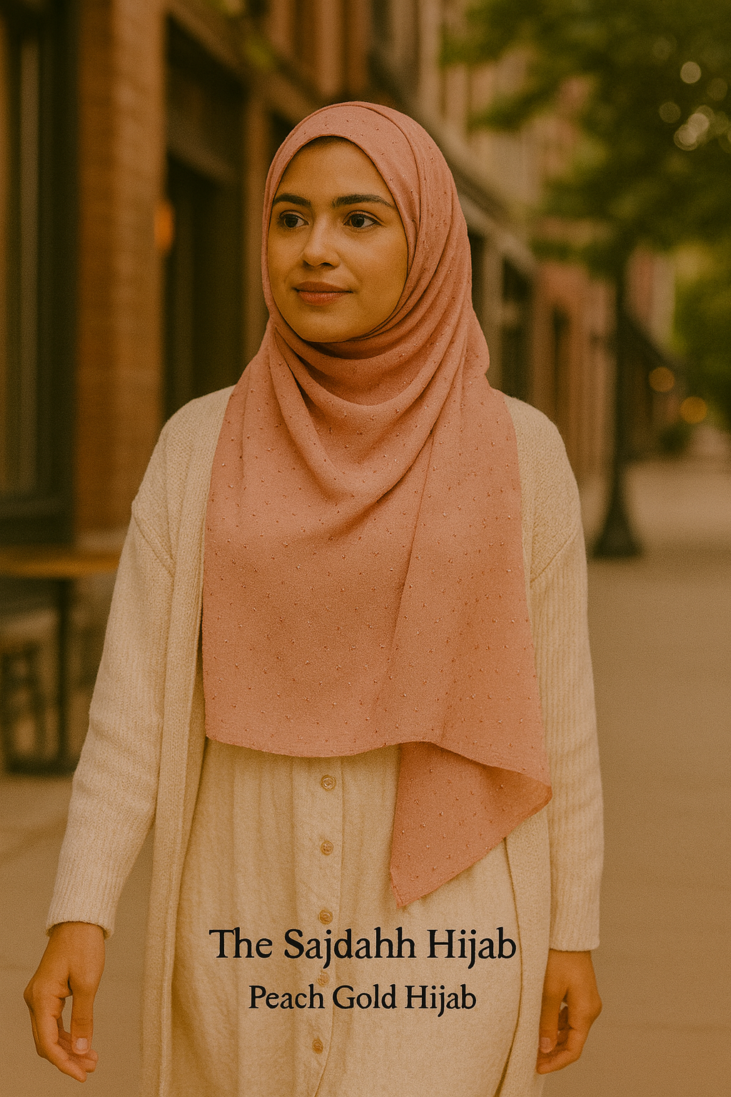 Swiss Dots Hijab Georgette Scarf – Lightweight & Graceful