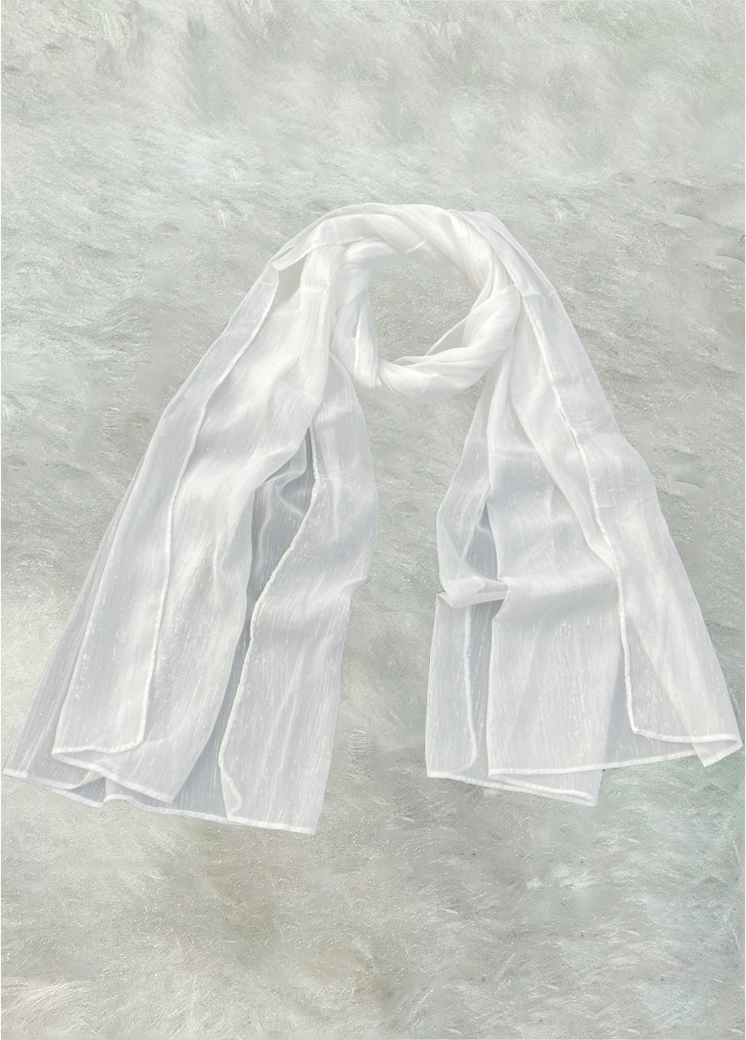 BMS-3160W Elegant Georgette Scarf – Lightweight & Graceful