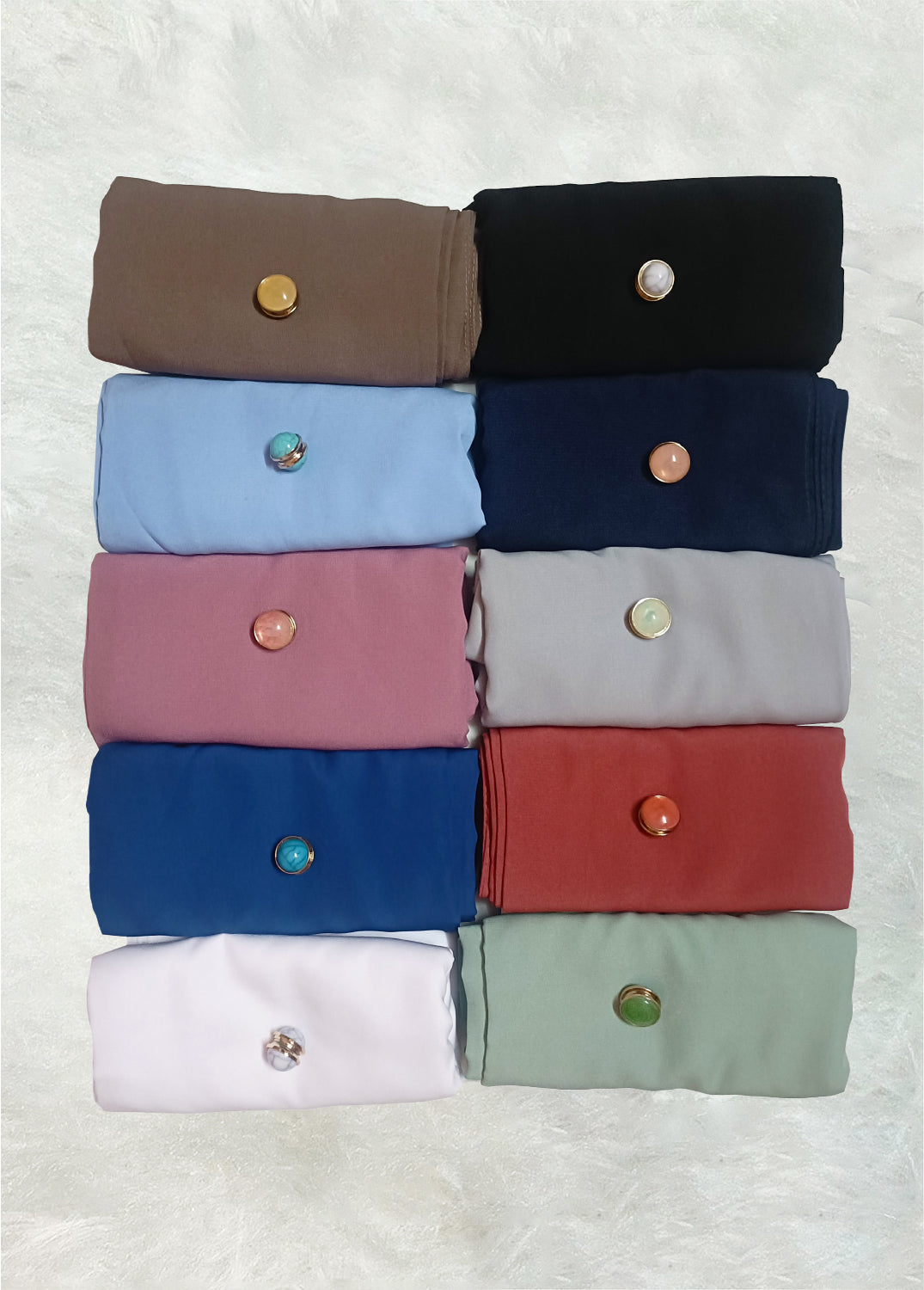 MT-160 Elegant Chiffon Scarf – Lightweight & Stylish
