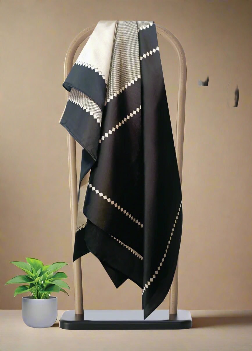 MIDVEIL SATIN SCARF -HERITAGE CHARM