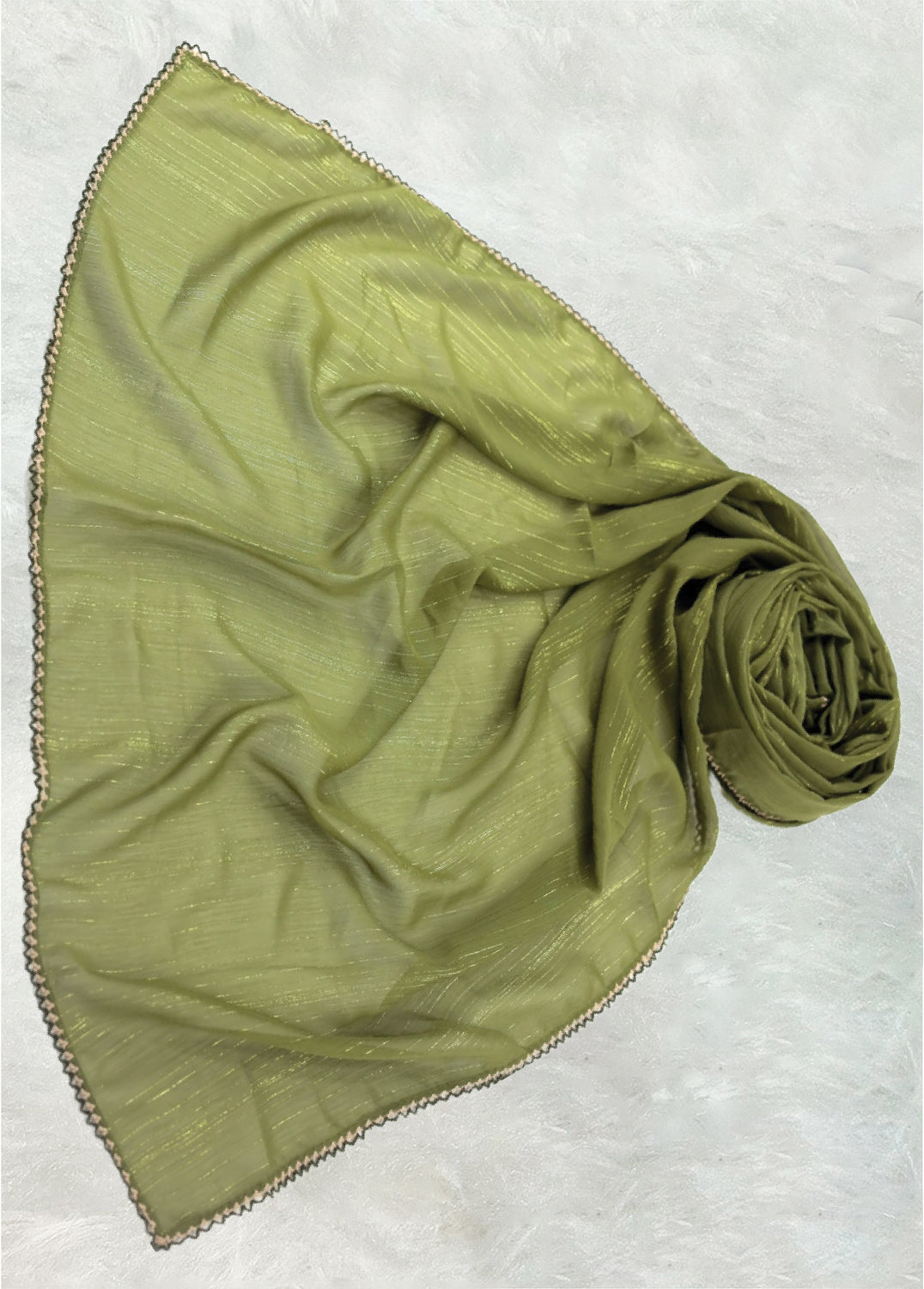 BMS-4861M Elegant Georgette Scarf – Lightweight & Graceful