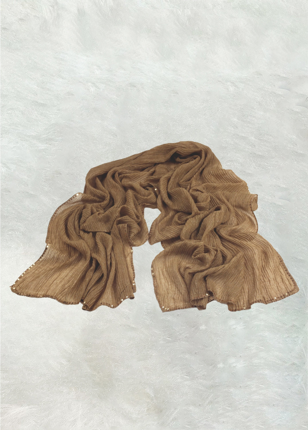 BMS-4880M Soft & Stylish Shimmer Cotton Blend Scarf – Perfect for Every Season