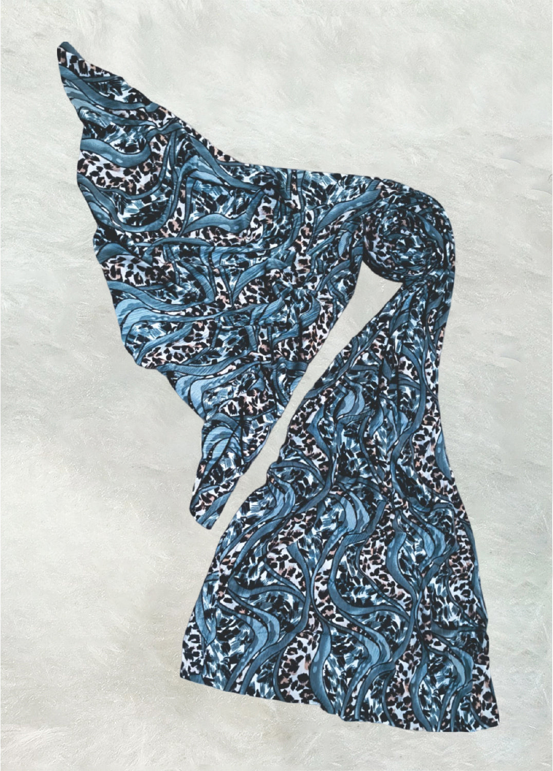 BMS 3014 - Stretchable Lycra Scarf – Soft, Stylish & Comfortable