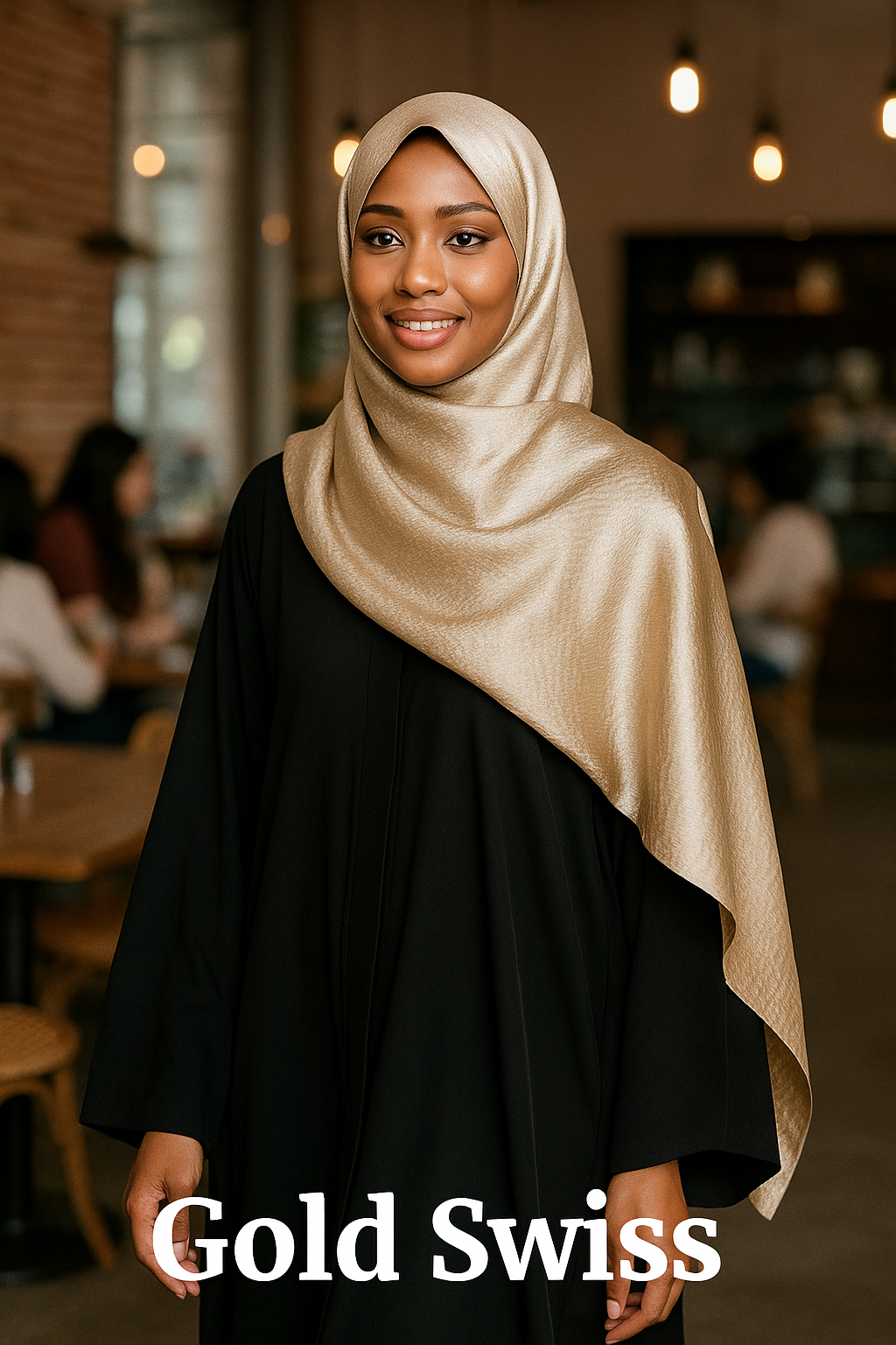 THE LUSTRE  ELEGANCE - Satin Scarf