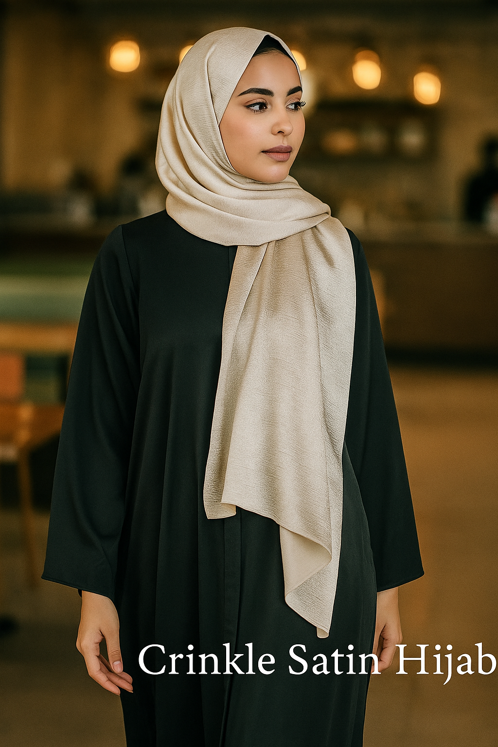 THE LUSTRE  ELEGANCE - Satin Scarf