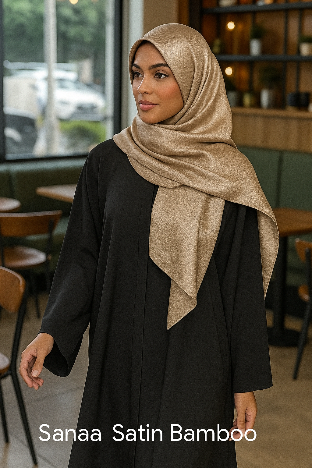 THE LUSTRE  ELEGANCE - Satin Scarf