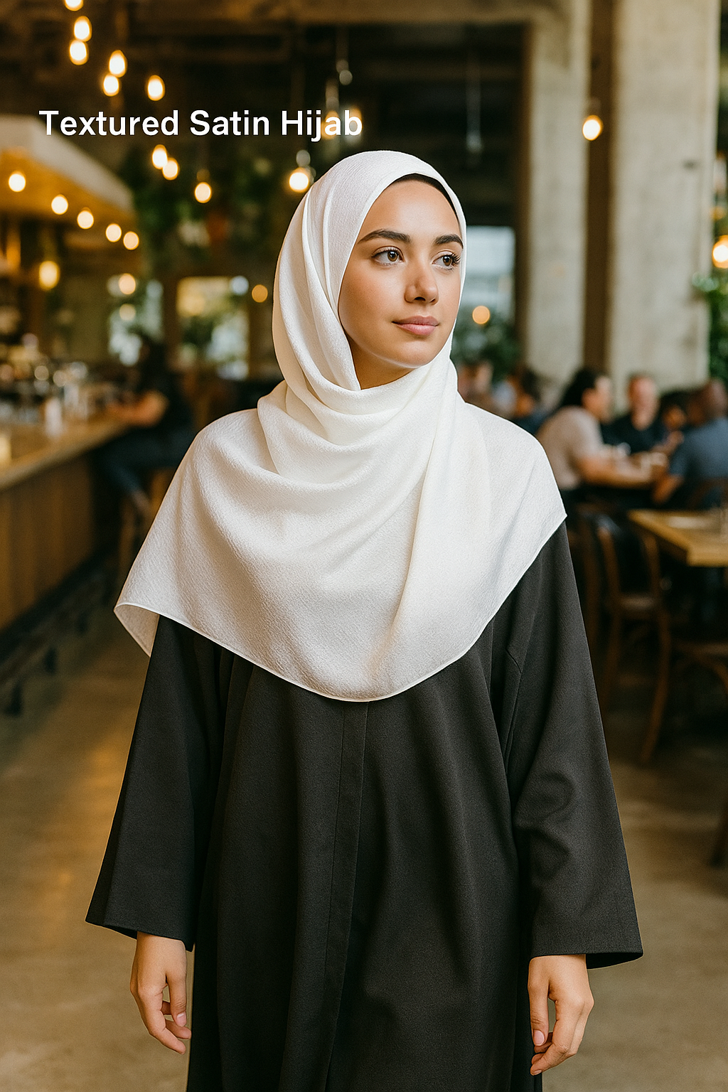 THE LUSTRE  ELEGANCE - Satin Scarf