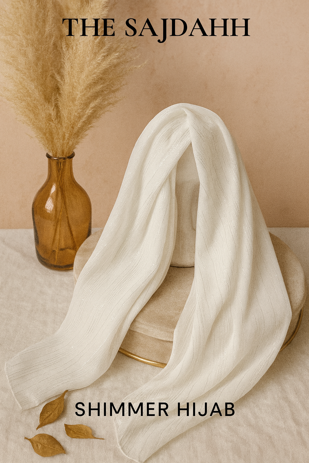 SHIMMER HIJAB- Elegant Georgette Scarf