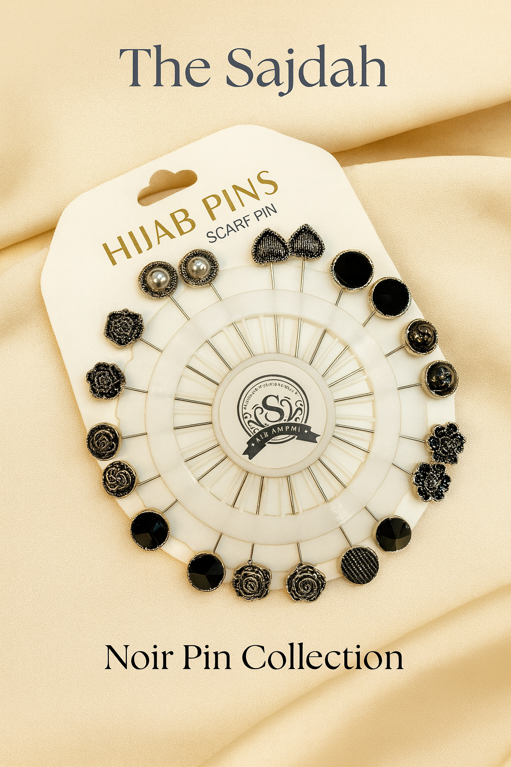 Noir Pin- Premium Hijab Pins