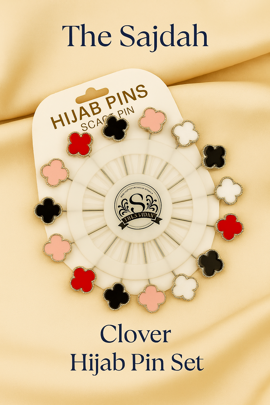 Clove Hijab Pin- Premium Hijab Pins Set
