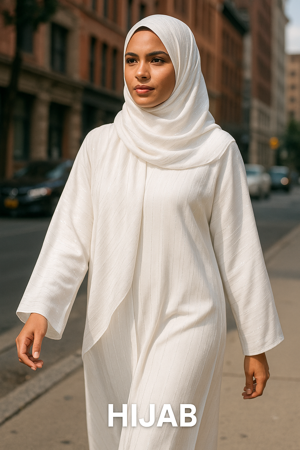 SHIMMER HIJAB- Elegant Georgette Scarf