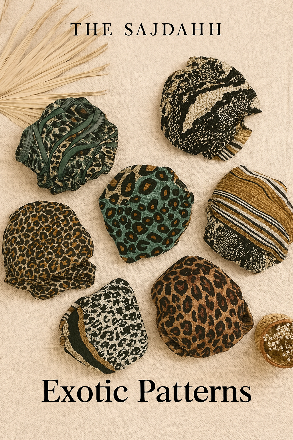 EXOTIC PATTERN- Stretchable Lycra Scarf – Soft, Stylish & Comfortable